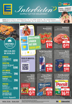 Edeka prospekt Weilerswist	 - gültig ab dem 22.06.2025 | Seite: 1