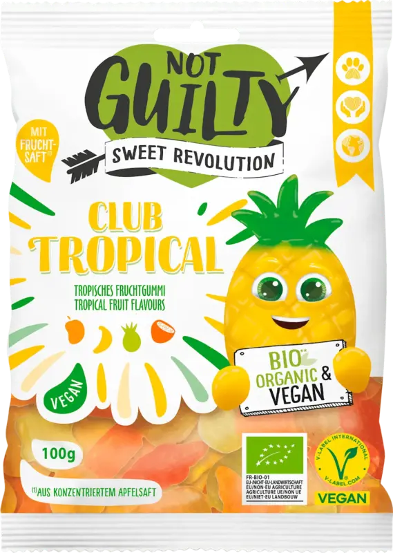 NOT GUILTY Fruchtgummi, Club Tropical