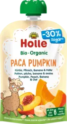 Holle Quetschie Paca Pumpkin Kürbis, Pfirsich, Banane & Hafer, ab dem 6. Monat