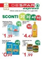 Despar Express Sconti 20/30/40% - al 02.07.2025