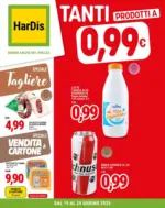 HarDis Tanti prodotti a 0,99 euro - al 29.06.2025