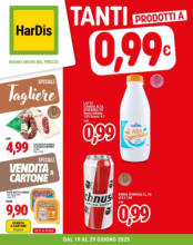 Tanti prodotti a 0,99 euro