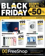 Freeshop Sconti fino al 50% - al 02.07.2025