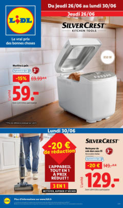 LIDL - Prévisualisation de LIDL - À l'occasion des soldes, retrouvez chez Lidl de nombreux produits à prix réduits valide à partir de 24.06.2025