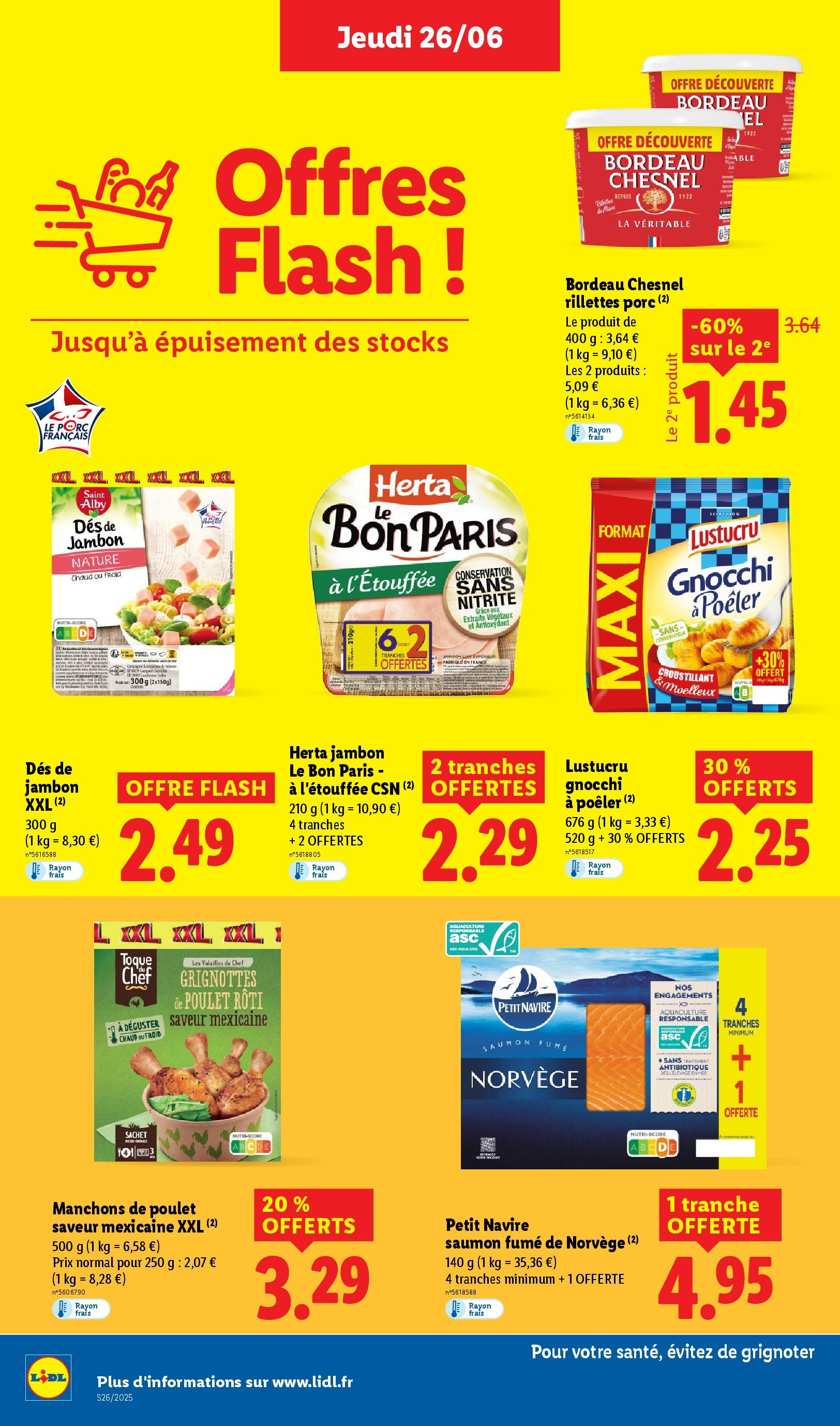 Catalogue LIDL du 26/06/2025 | Promo prospectus en ligne | Page: 14 | Produits: Saumon fumé, Jambon, Porc, Saumon Catalogue LIDL du 26/06/2025 | Promo prospectus en ligne | Page: 14 | Produits: Saumon fumé, Jambon, Porc, Saumon