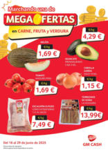 Mega ofertas en carne, fruta y verdura
