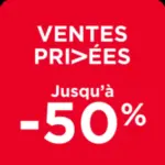Rougegorge Ventes Privées jusqu'à -50% - au 05.07.2025