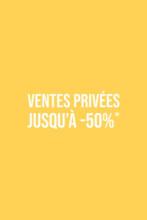 Ventes Privées jusqu'à -50%