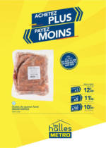 Metro Metro Achetez plus, payez moins - au 13.08.2025