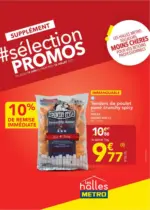 Metro Metro Sélection PROMOS Supplément - au 16.07.2025