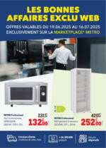 Metro Metro Les Bonnes Affaires - Exclusivités Marketplace - au 16.07.2025