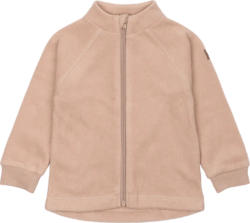 Mikk-Line Fleecejacke, braun, Gr. 86/92