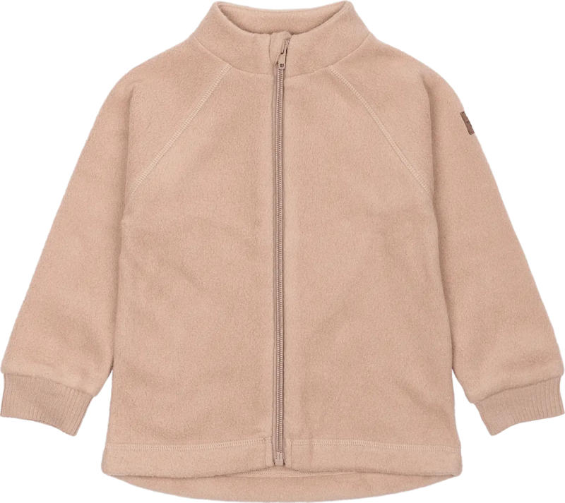 Mikk-Line Fleecejacke, braun, Gr. 86/92