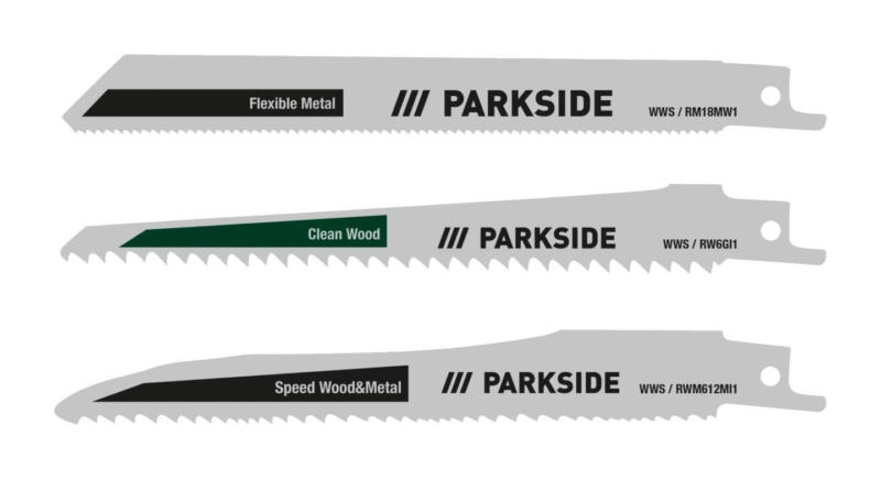 Parkside® Ножовки за саблен трион