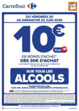 OPÉRATION BON D’ACHAT SUR LES ALCOOLS