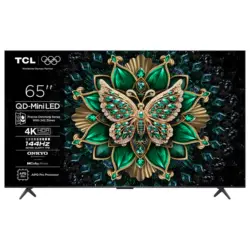 Телевизор TCL 65MQLED75K 4K Ultra HD MINI LED SMART TV, GOOGLE TV, 65.0 ", 164.0 см