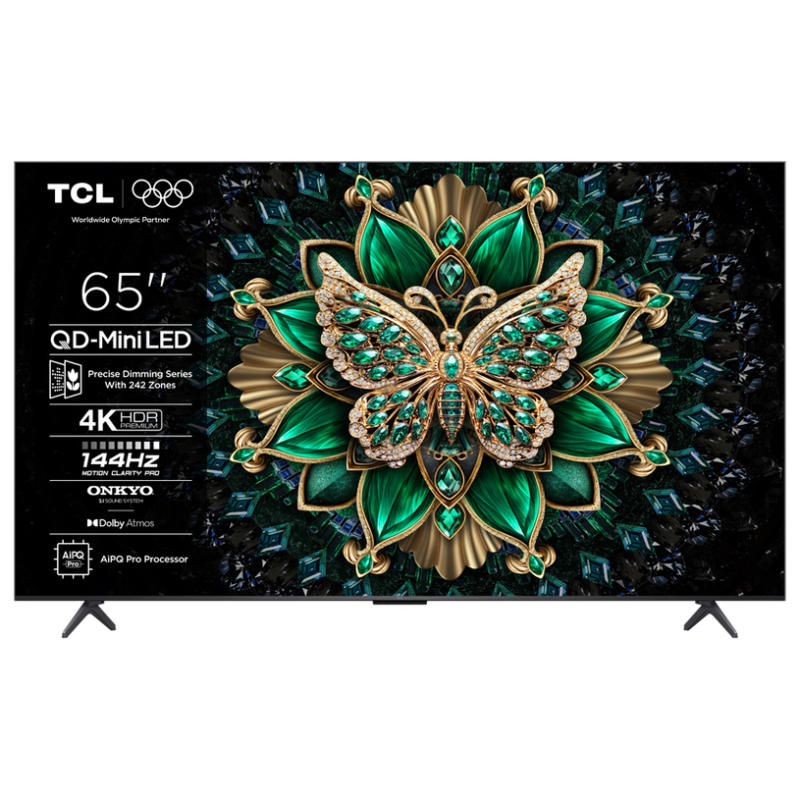 Телевизор TCL 65MQLED75K 4K Ultra HD MINI LED SMART TV, GOOGLE TV, 65.0 ", 164.0 см
