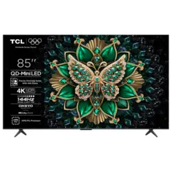 Телевизор TCL 85MQLED75K 4K Ultra HD MINI LED SMART TV, GOOGLE TV, 85.0 ", 215.0 см