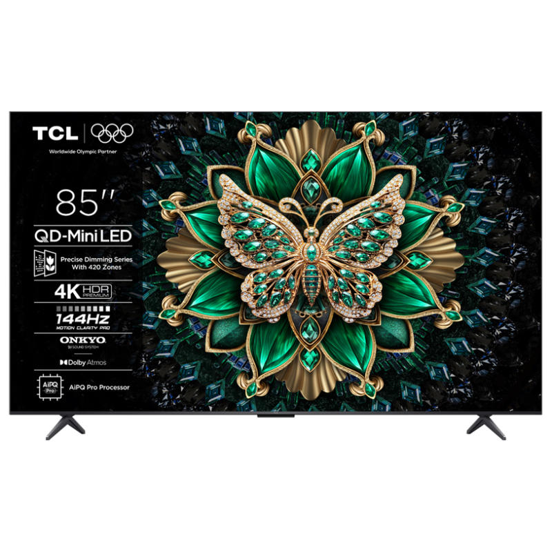 Телевизор TCL 85MQLED75K 4K Ultra HD MINI LED SMART TV, GOOGLE TV, 85.0 ", 215.0 см