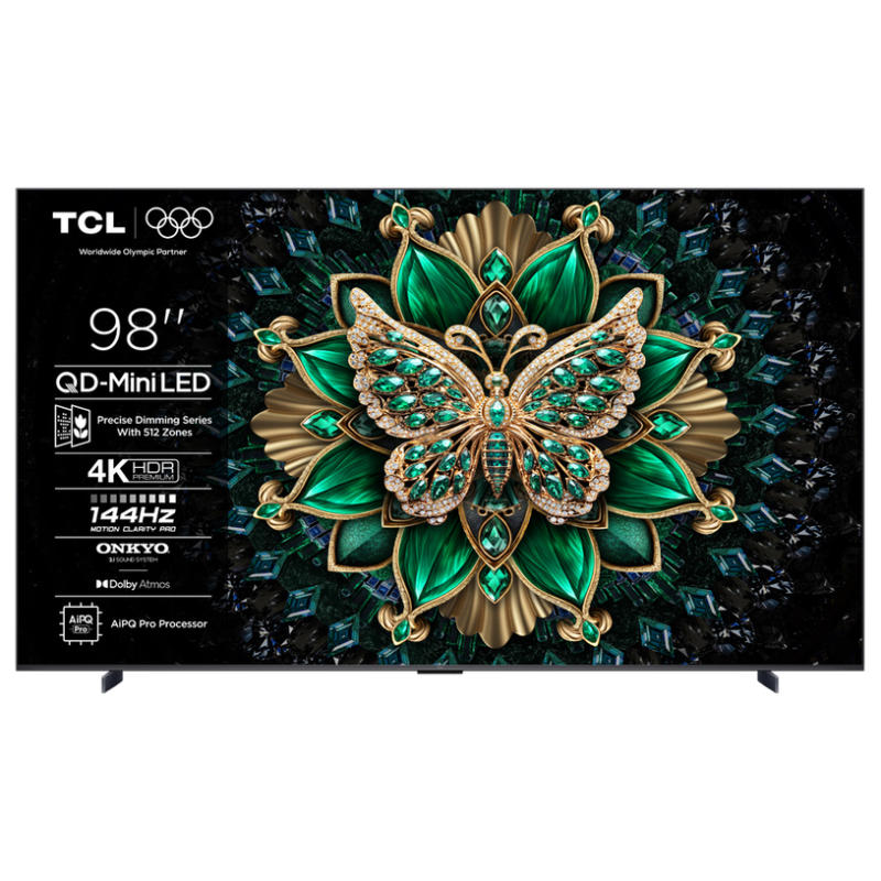 Телевизор TCL 98MQLED75K 4K Ultra HD MINI LED SMART TV, GOOGLE TV, 98.0 ", 248.0 см