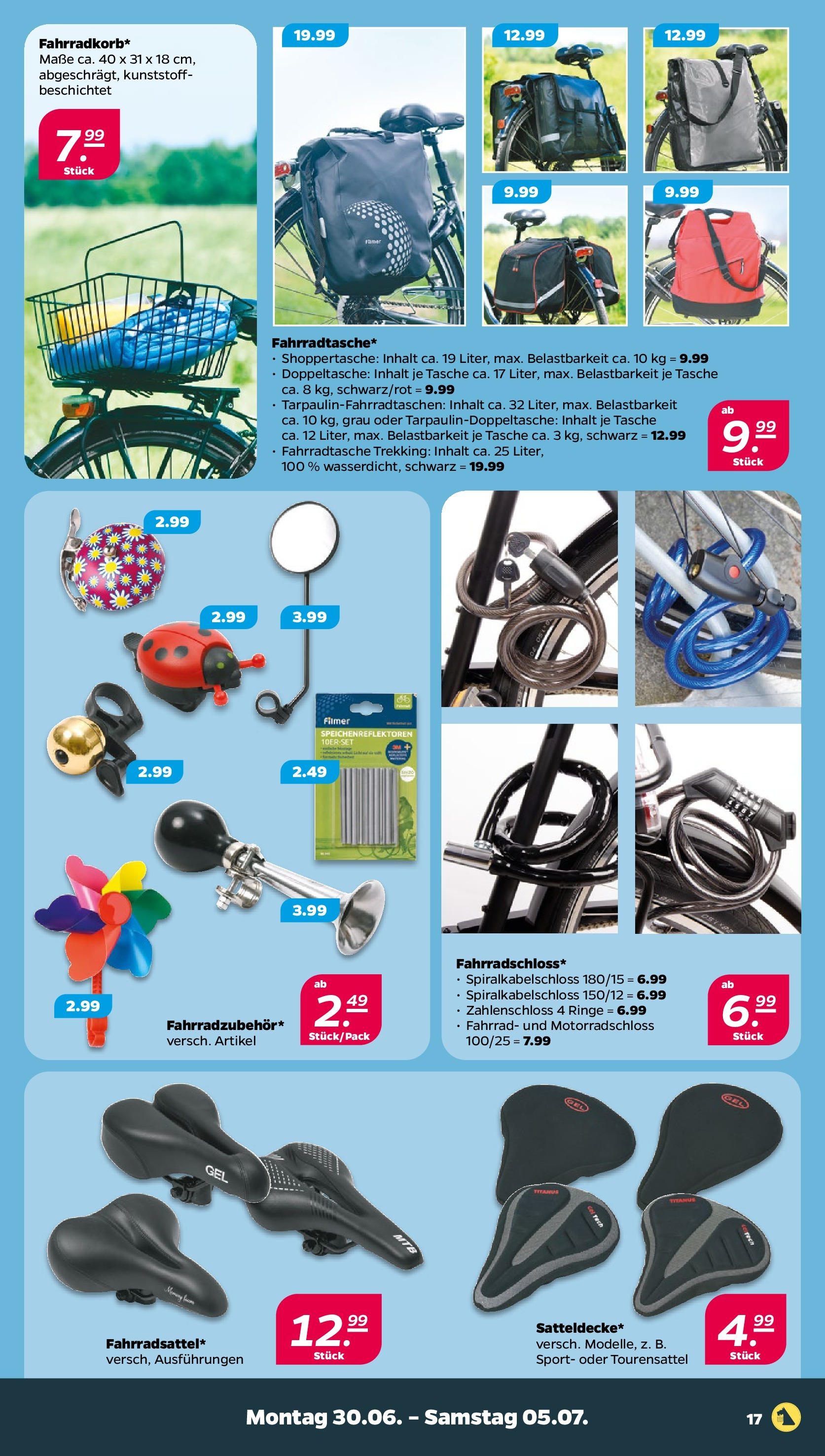 Netto - Netto APS : Wochenangebote ab 30.06.2025 → Angebote nächste Woche | Seite: 17 | Produkte: Tasche
