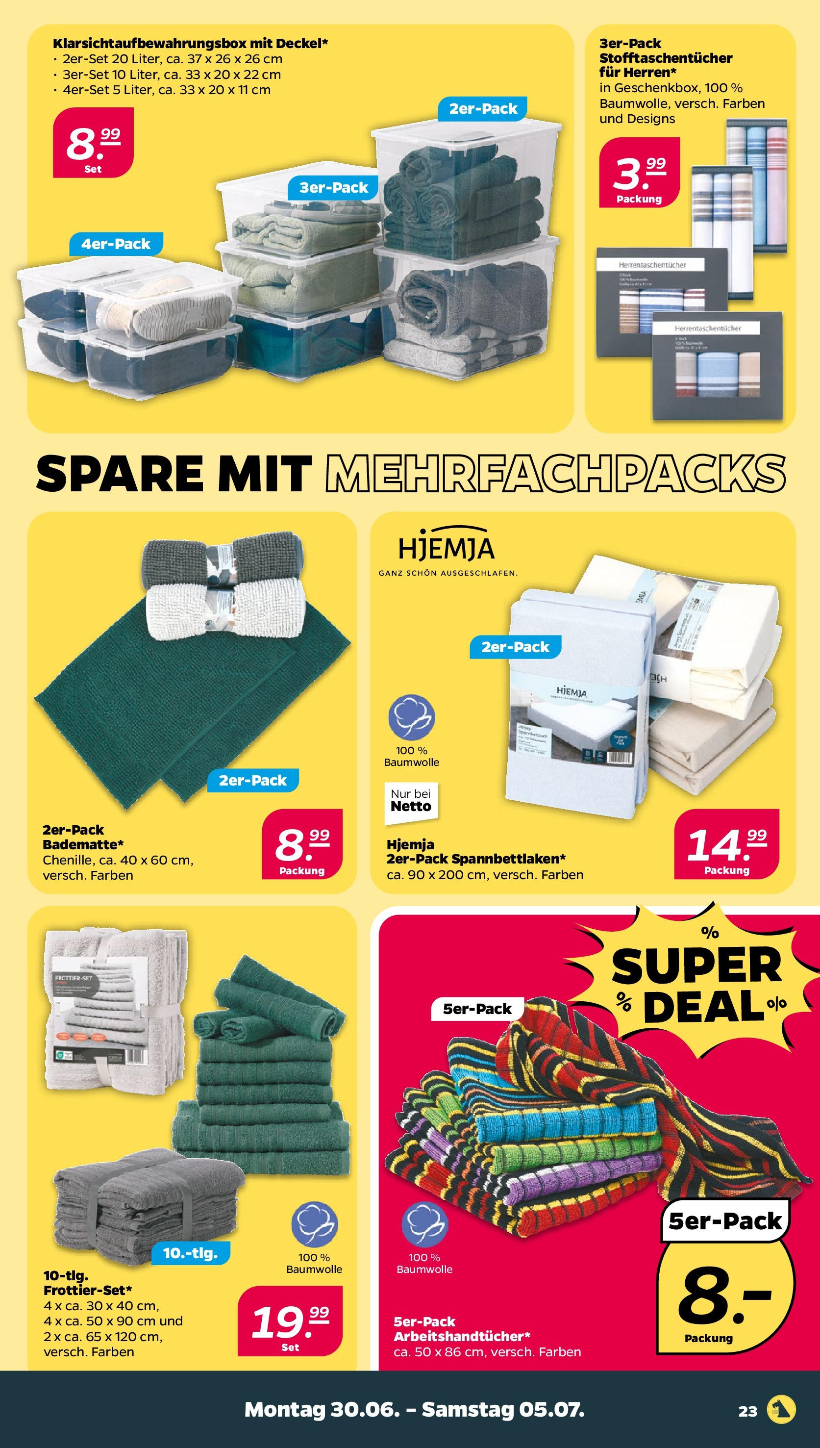 Netto - Netto APS : Wochenangebote ab 30.06.2025 → Angebote nächste Woche | Seite: 23 | Produkte: Box