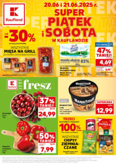Pogląd oferty "Kaufland gazetka - Super Sobota" - ważna od 20.06.2025