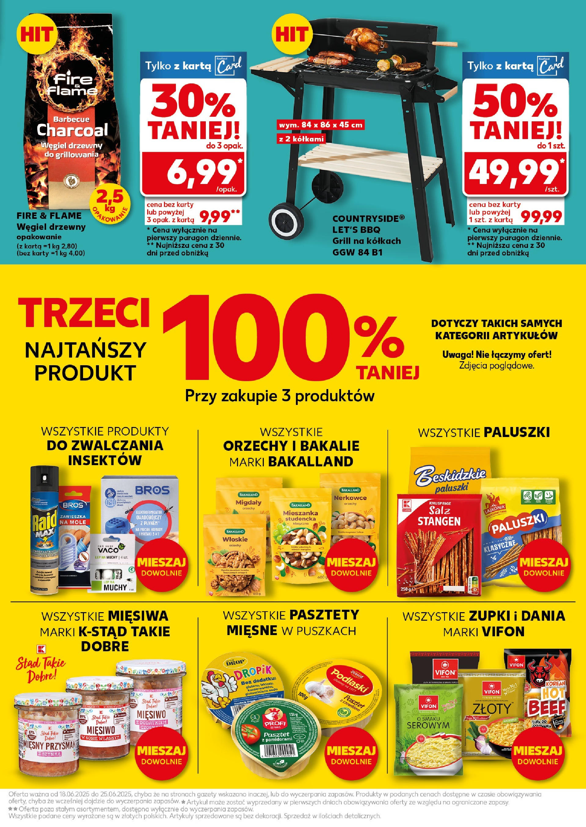 Kaufland gazetka - Super Sobota od 20.06.2025 - od jutra PDF | Strona: 7 | Produkty: Karta, Orzechy włoskie, Orzechy, Lep na muchy