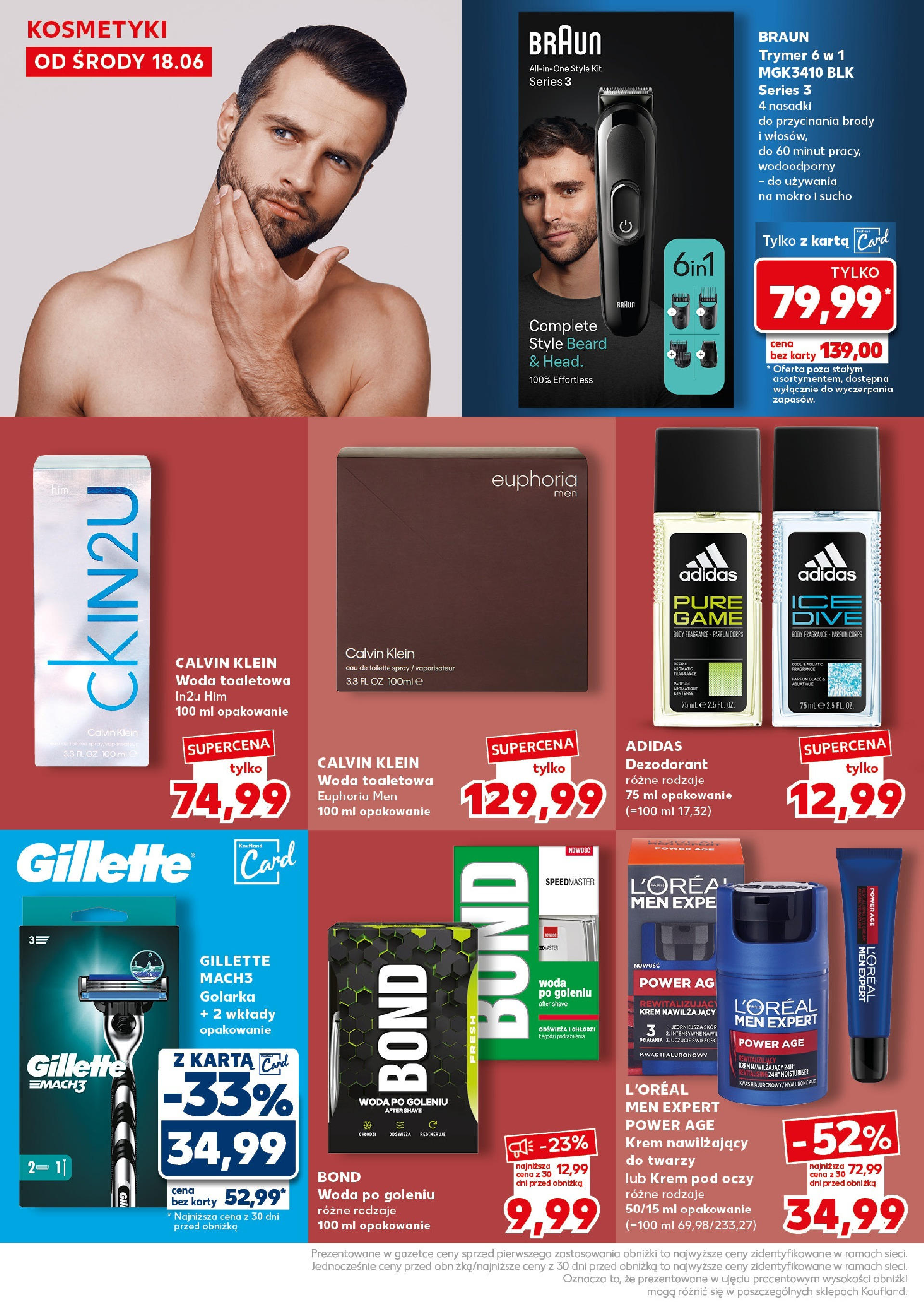 Kaufland gazetka - Super Sobota od 20.06.2025 - od jutra PDF | Strona: 20 | Produkty: Karta, Woda toaletowa, Krem, Woda