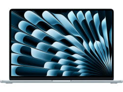 APPLE MacBook Air 15 (2025), Notebook 15,3 Zoll, Retina, APPLE M4 Chip (10-Core CPU, 10-Core GPU), 16 GB RAM, 256 SSD, macOS, M4, Himmelblau