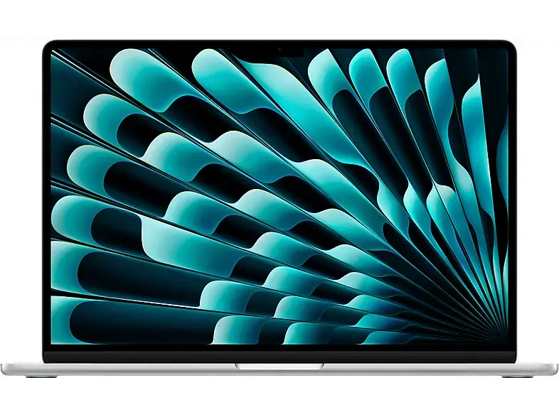 APPLE MacBook Air 15 Zoll (2025) Notebook 15,3 Zoll, Retina, APPLE M4 Chip (10-Core CPU, 10-Core GPU), 16 GB RAM, 256 SSD, macOS, M4, Silber