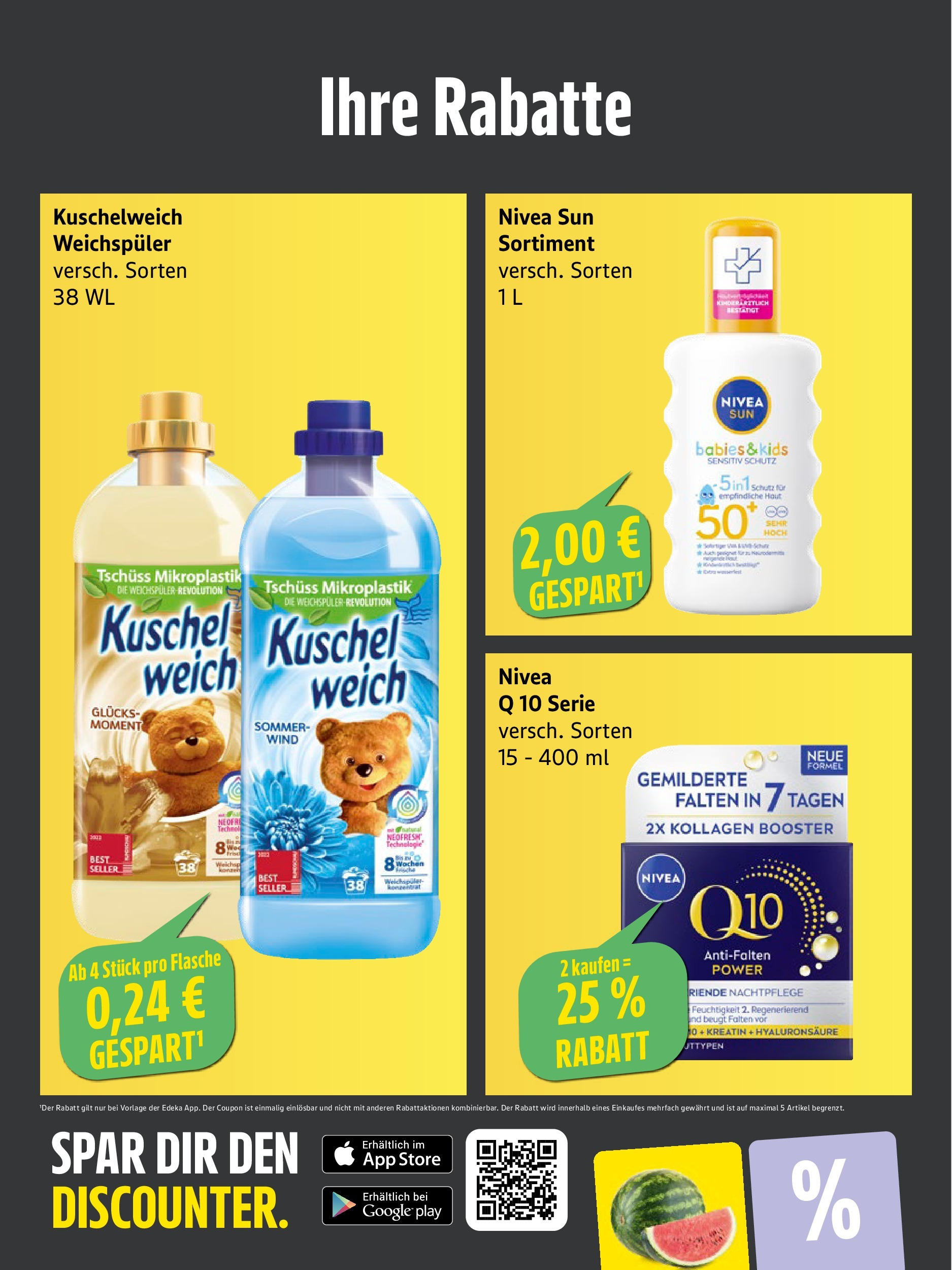 Edeka prospekt Neu Wulmstorf	 (ab 22.06.2025) » Angebote Online | Seite: 5 | Produkte: Kuschelweich, Weichspüler