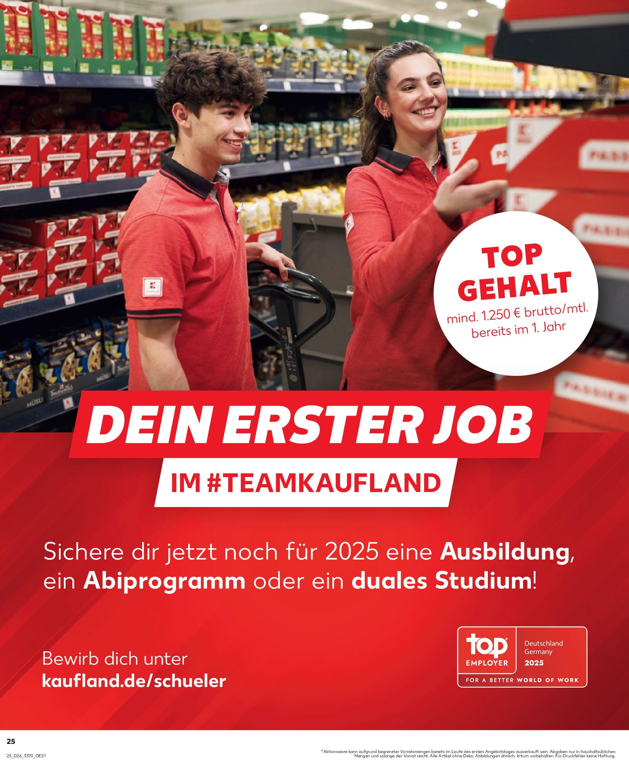 Prospekt Kaufland ab 25.06.2025 » Angebote Online zum Blättern | Seite: 25 | Produkte: Musli