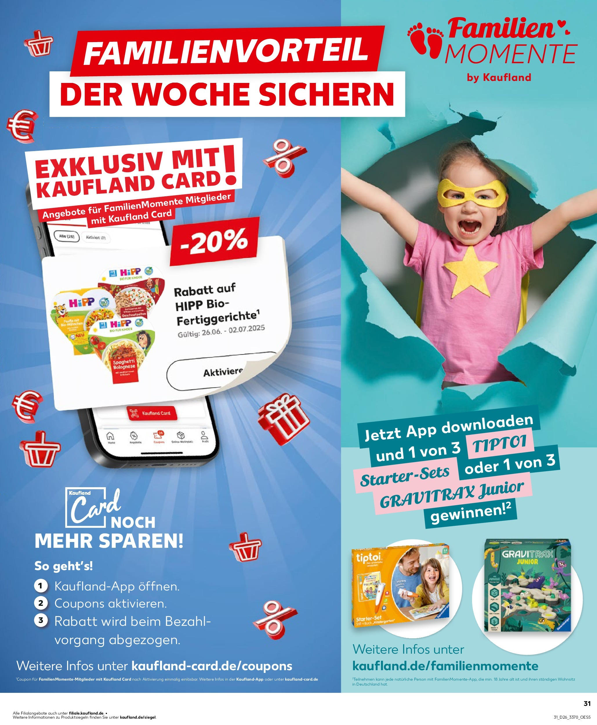 Prospekt Kaufland ab 25.06.2025 » Angebote Online zum Blättern | Seite: 31