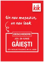 KiK Catalog KiK până în data de 26.06.2025 - până la 26-06-25