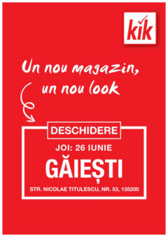Catalog Kik - Găiești – previzualizare al pliantului de la Kik valabil de la 23.06.2025
