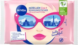 NIVEA Mizellen Reinigungstücher Design Edition Städtetour