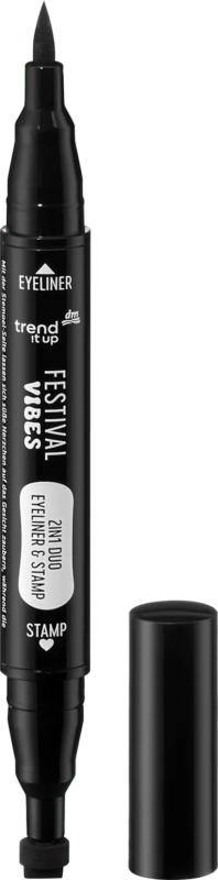 trend !t up Eyeliner & Body Stamp Herz Festival Vibe