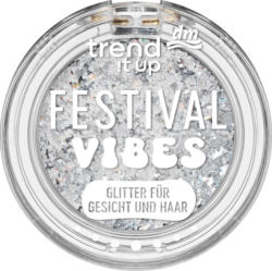 trend !t up Glitter Topper Festival Vibes 010 Silber