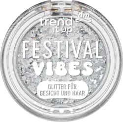 trend !t up Glitter Topper Festival Vibes 010 Silber
