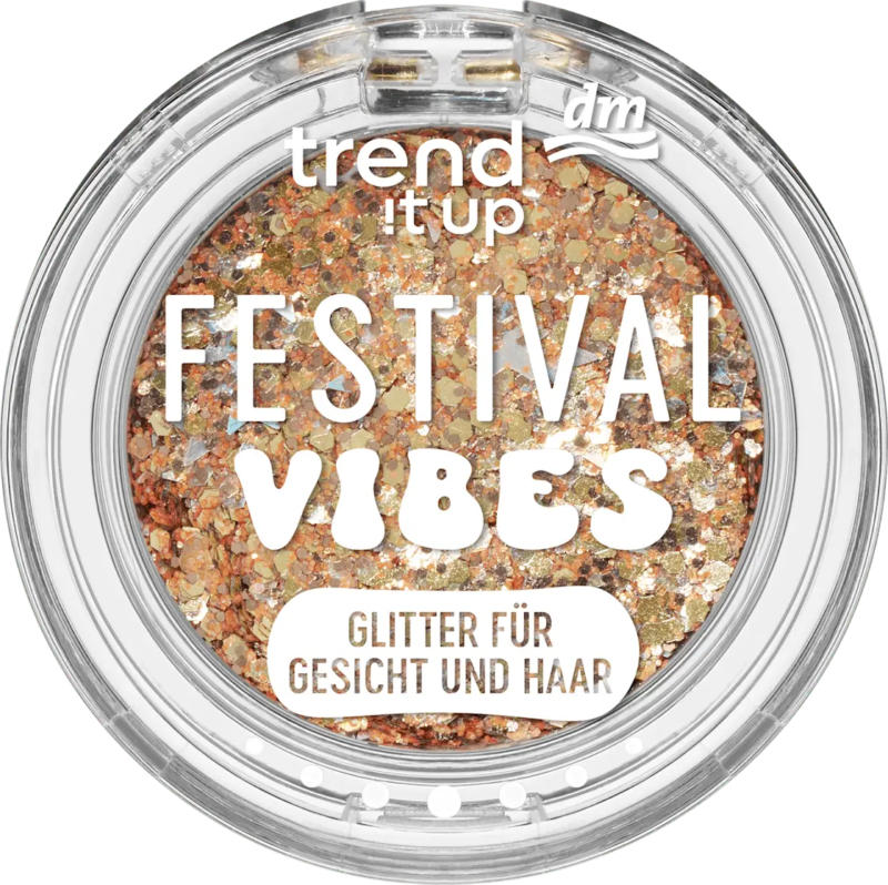 trend !t up Glitter Topper Festival Vibes 050 gold