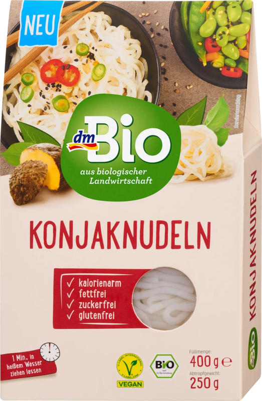 dmBio Nudeln, Konjaknudeln