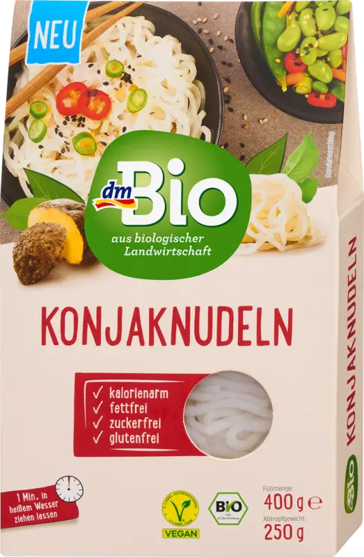 dmBio Nudeln, Konjaknudeln