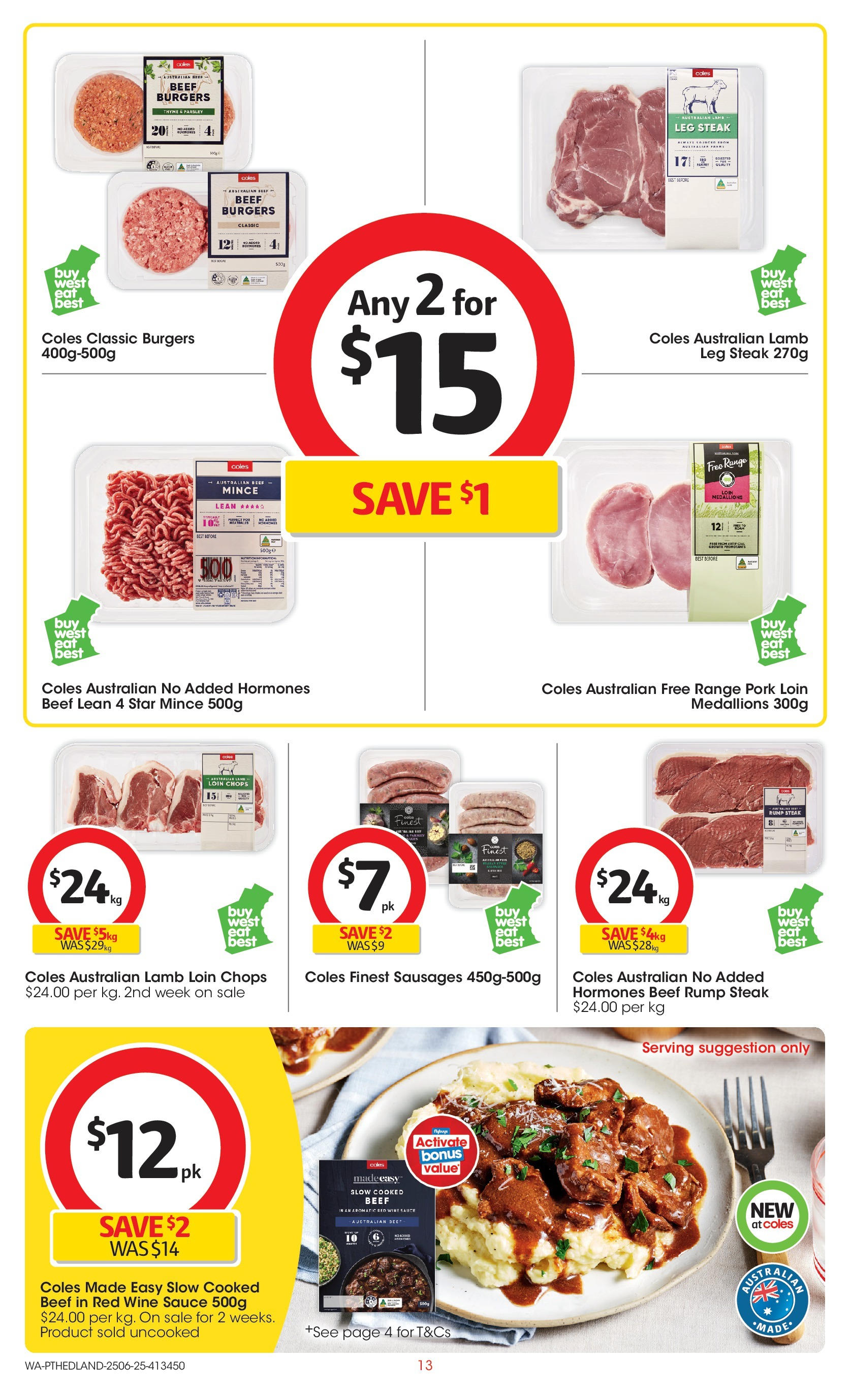 ﻿﻿Coles catalogue valid from 25/06/2025 > Online Australia | Page: 13 | Products: Composteur de cuisine, Sauce, Parsley, Bed