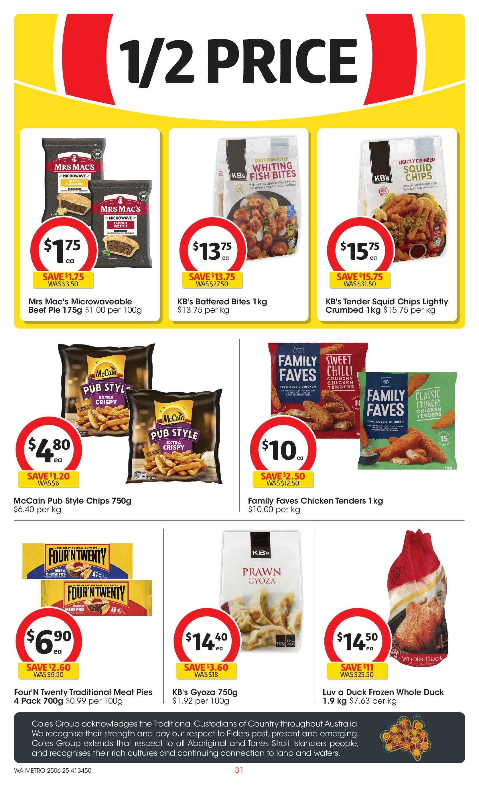 ﻿﻿Coles catalogue valid from 25/06/2025 > Online Australia | Page: 31 | Products: Barbecue charbon, Chips, Pies, Microwave