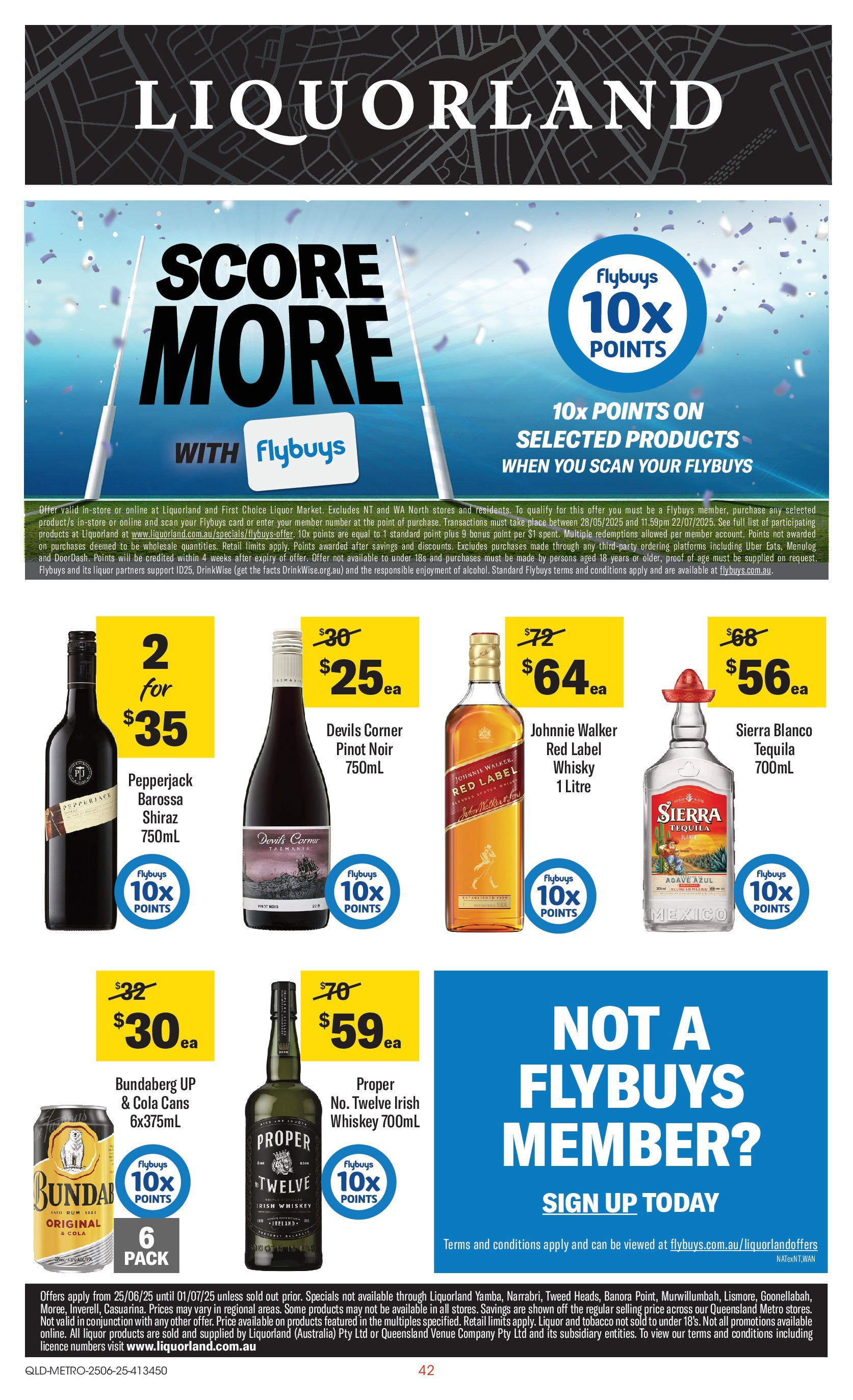 ﻿﻿Coles catalogue valid from 25/06/2025 > Online Australia | Page: 42 | Products: MÉO café, Whiskey, Rum, Capsules de Café Royal