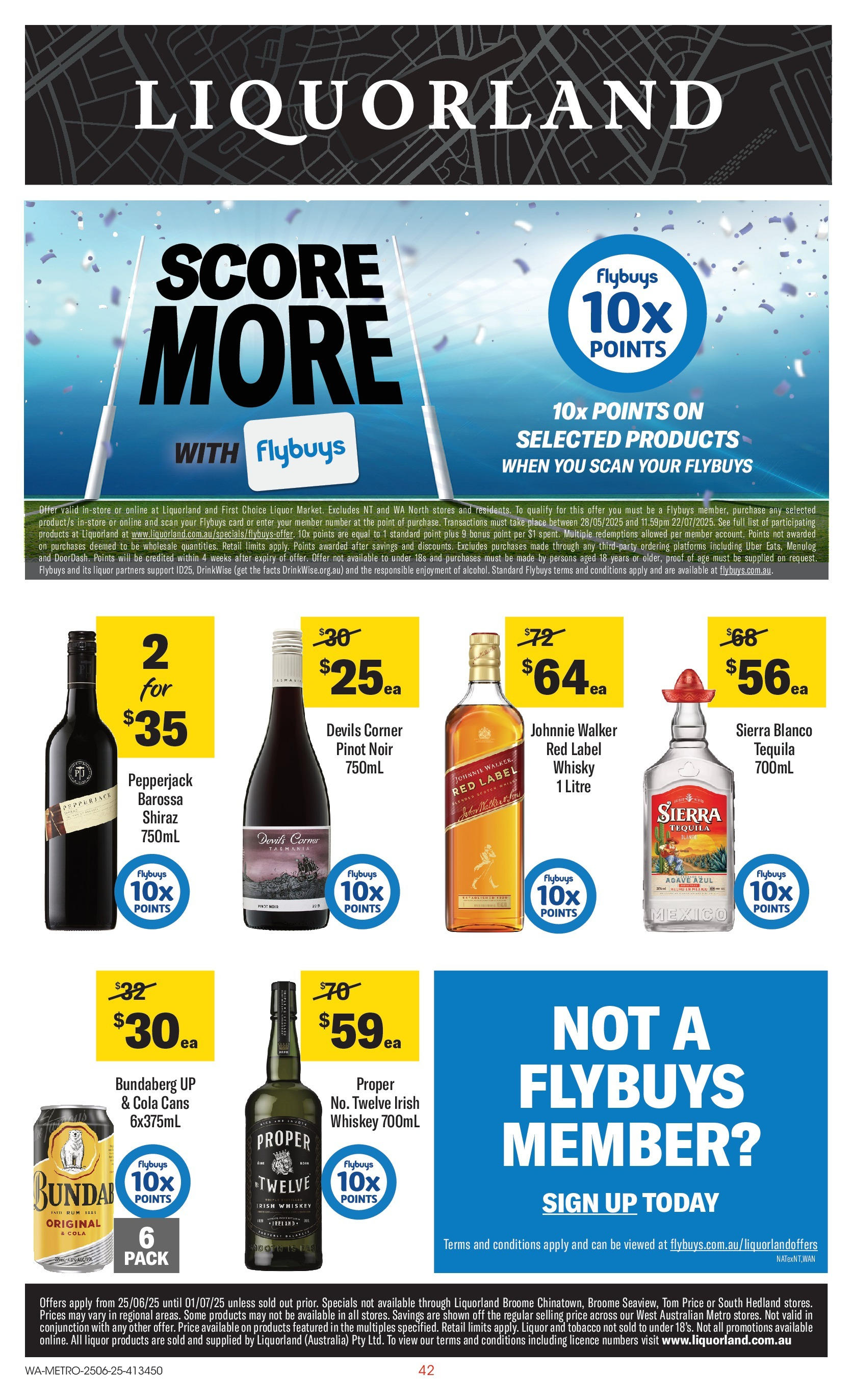﻿﻿Coles catalogue valid from 25/06/2025 > Online Australia | Page: 42 | Products: MÉO café, Platforms, Whiskey, Rum