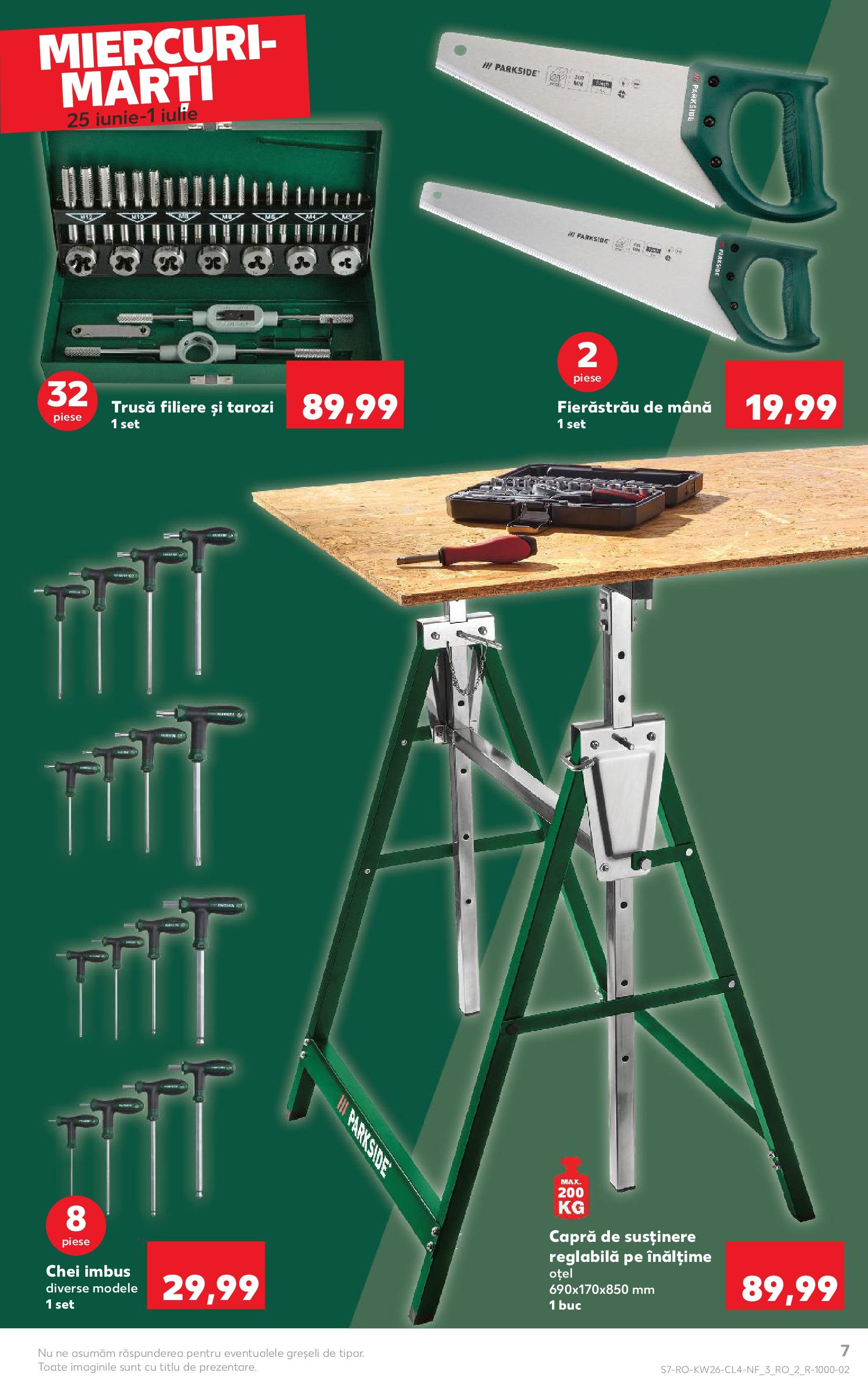 Catalog Kaufland - Nonfood 25.06.2025 - Revista si Oferta | Pagină: 7