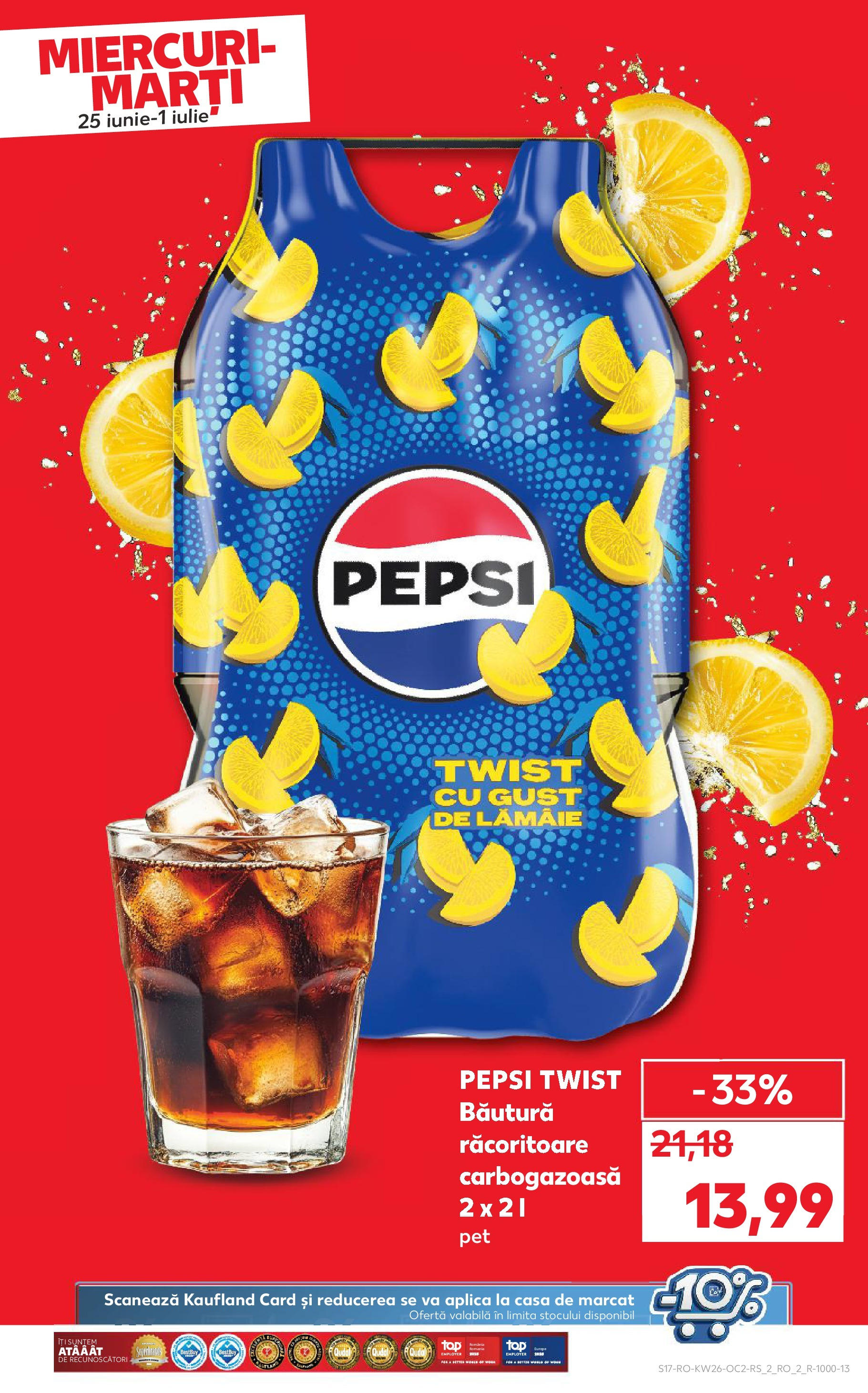 Catalog Kaufland - Râmnicu Vâlcea 25.06.2025 - Revista si Oferta | Pagină: 17 | Produse: Lămâie