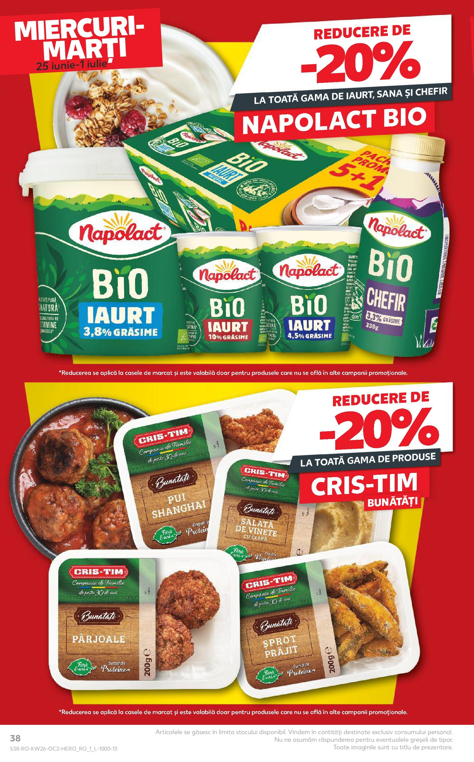 Catalog Kaufland - Râmnicu Vâlcea 25.06.2025 - Revista si Oferta | Pagină: 38 | Produse: Şerit ödül, Masaüstü kılıfı, Salată, Ceapă